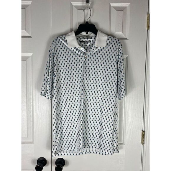 Greg Norman Mens Playdry Shirt Size M - Picture 1 of 5